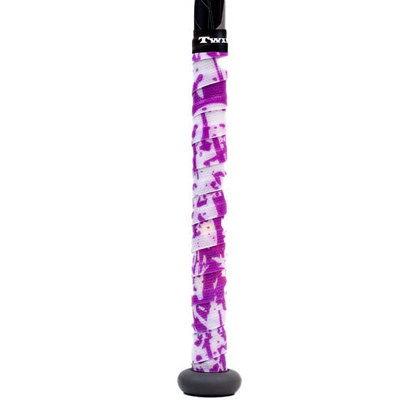 TT Pro Bat Grip - Splatter (White/Purple)