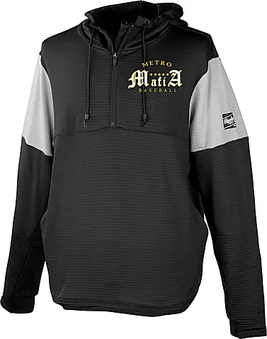 Rawlings Adult 1/4 Zip Hoodie