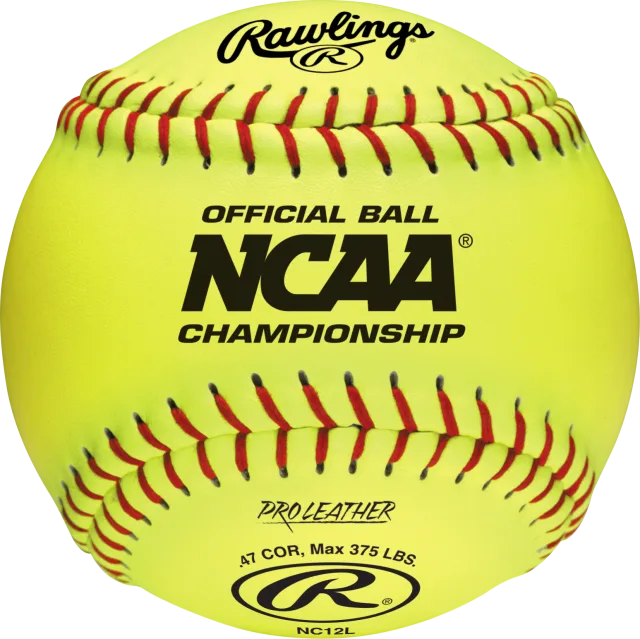RAWLINGS 12-INCH OFFICIAL NCAA CHAMPIONSHIP SOFTBALL