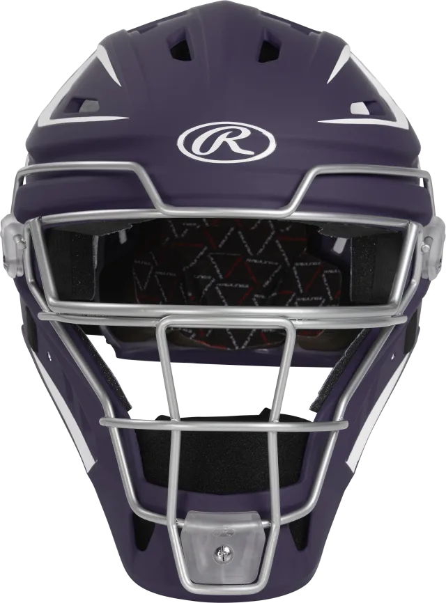 Rawlings Velo 2.0 Senior Matte Catchers Helmet- Protective