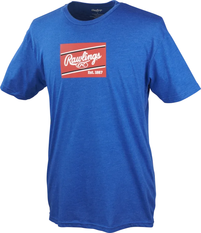 Easton Adult Logo T-Shirt Blue Fade