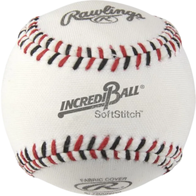 RAWLINGS INCREDI-BALL 9-INCH WHITE SOFTSTITCH BASEBALLS - DZ