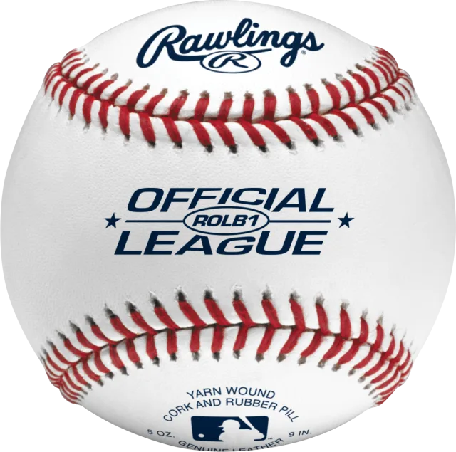 RAWLINGS OFFICIAL LEAGUE LEATHER 8.5-INCH BASEBALL