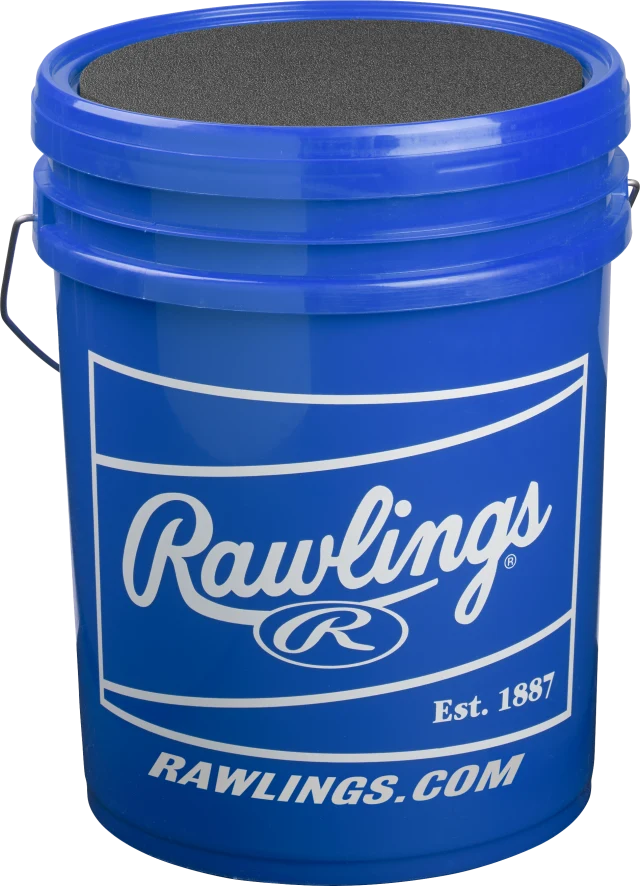 RAWLINGS 6 GALLON YOUTH RAISED SEAM BALL-BUCKET COMBO - INCLUDES 30 R100-UPY