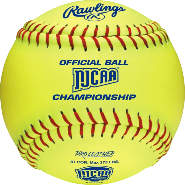RAWLINGS 12-INCH OFFICIAL NJCAA CHAMPIONSHIP SOFTBALL