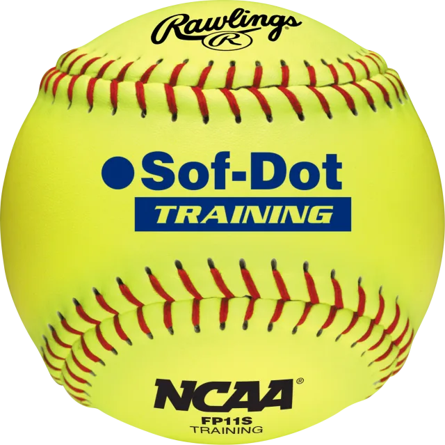 RAWLINGS 12-INCH NCAA SOFT POLY-CORE FASTPITCH TRAINING