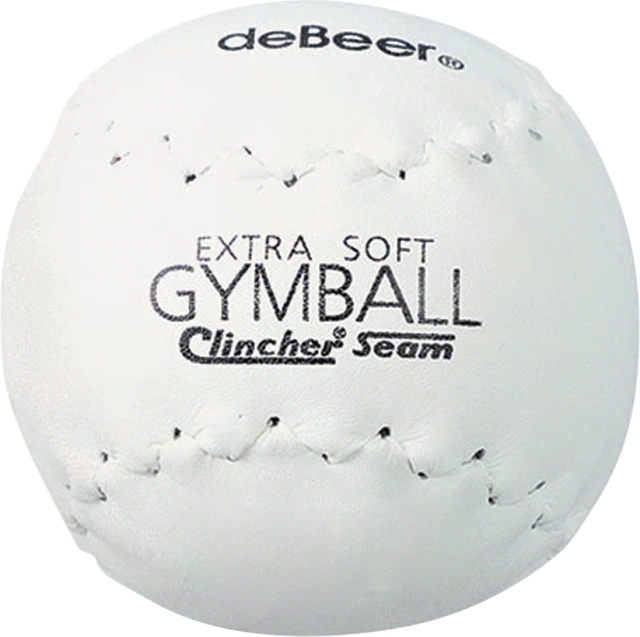 DEBEER 14-INCH WHITE SOFTIE GYMBALL CLINCHER