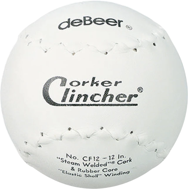 DEBEER 12-INCH WHITE TRUTECH OFFICIAL CLINCHER
