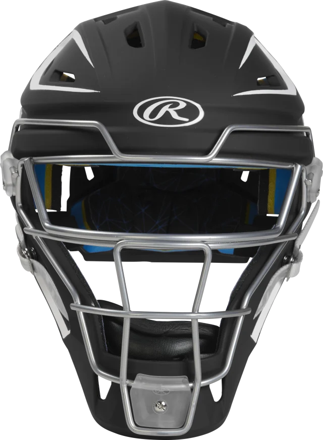 RAWLINGS MACH JUNIOR MATTE 2-TONE HOCKEY STYLE CATCHERS HELMET