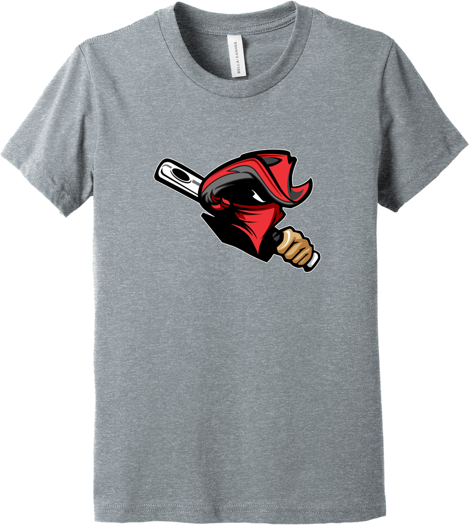 Bella+Canvas Youth Heather CVC Tee