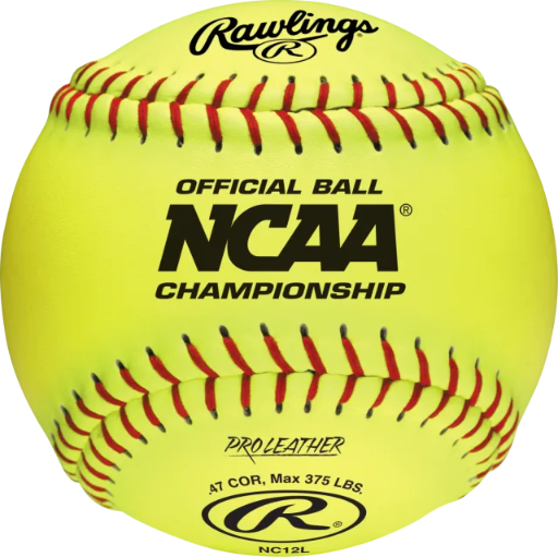 RAWLINGS 12-INCH OFFICIAL NCAA CHAMPIONSHIP SOFTBALL