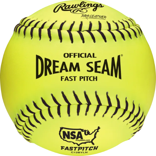Rawlings Raised Seam Fastpitch Softballs - Baseballs