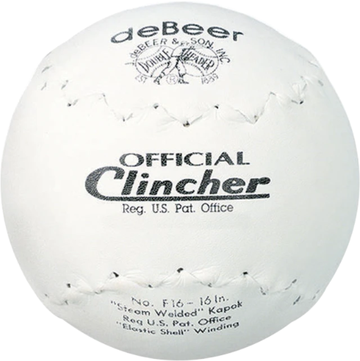 DEBEER 16-INCH WHITE TRUTECH CLINCHER