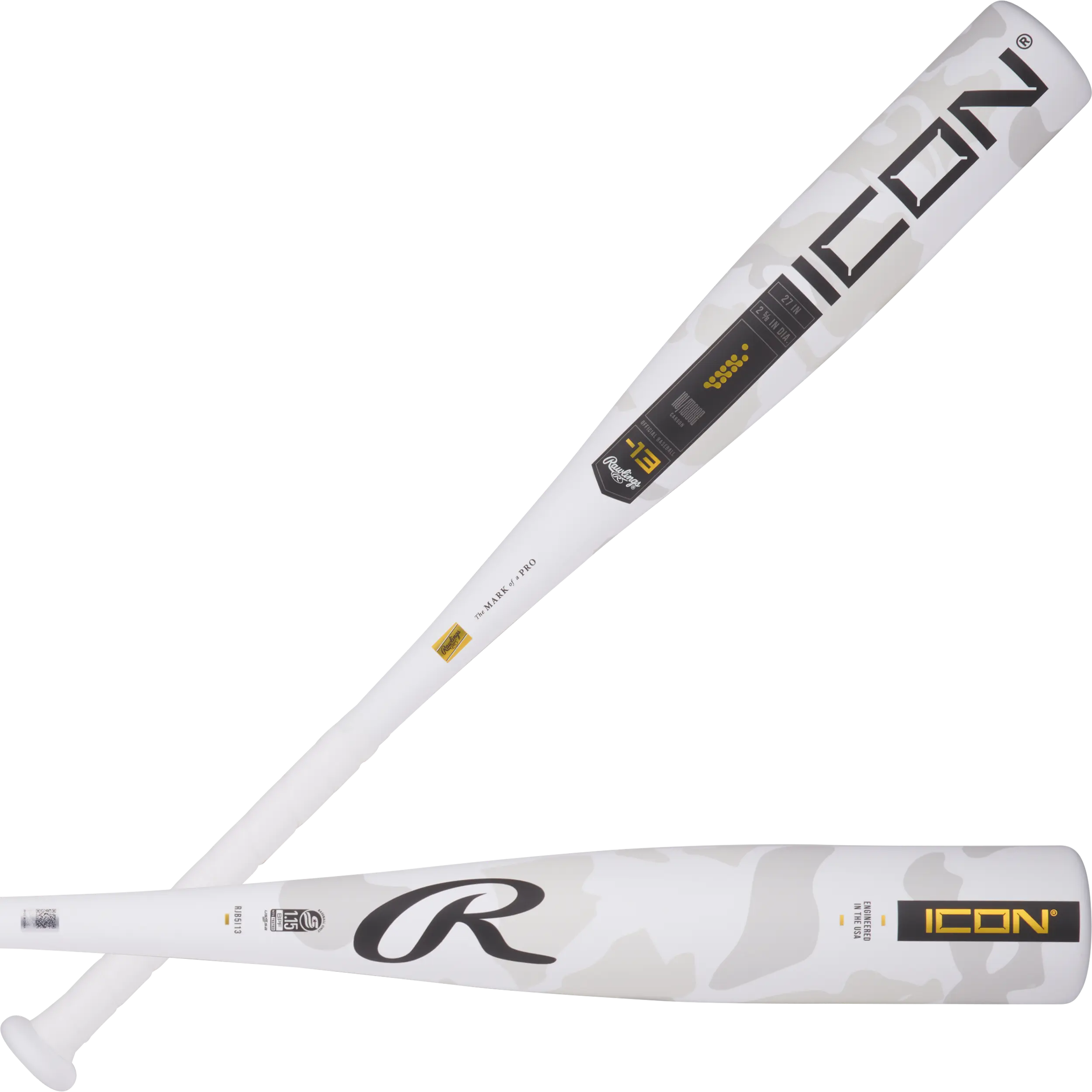 Rawlings ICON 84㎝ Rawlings Icon -13 USSSA Youth Baseball Bat-Baseball Bats