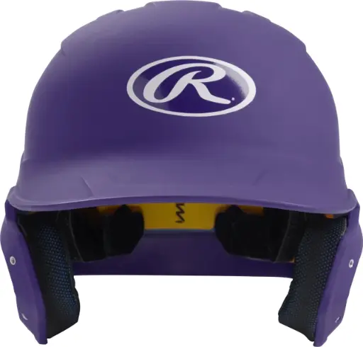 Rawlings Mach Junior Matte 1-Tone Baseball Helmet- Helmets