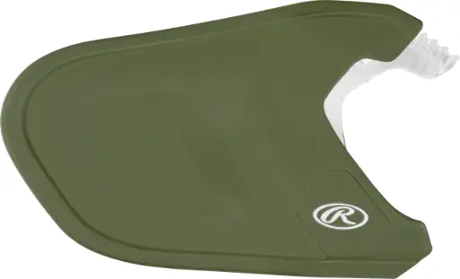 Rawlings Matte LHB Adjustable Jaw Guard For Mach Batting Helmet- Helmets