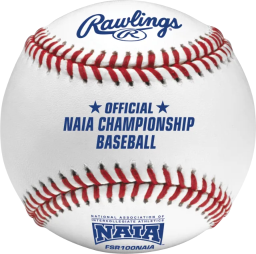 RAWLINGS FLAT SEAM OFFICIAL NAIA CHAMPIONSHIP BASEBALL