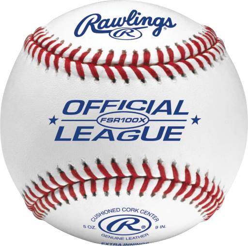 RAWLINGS FLAT SEAM OFFICIAL LEAGUE COMPETITION GRADE BASEBALL