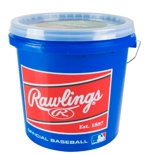 RAWLINGS 3 GALLON 12 AND UNDER BALL-BUCKET COMBO - INCLUDES 24 R12U