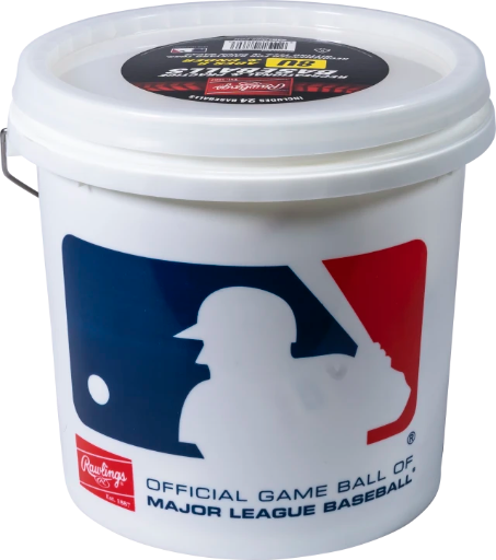 RAWLINGS 3 GALLON 8 AND UNDER BALL-BUCKET COMBO - INCLUDES 24 R8U
