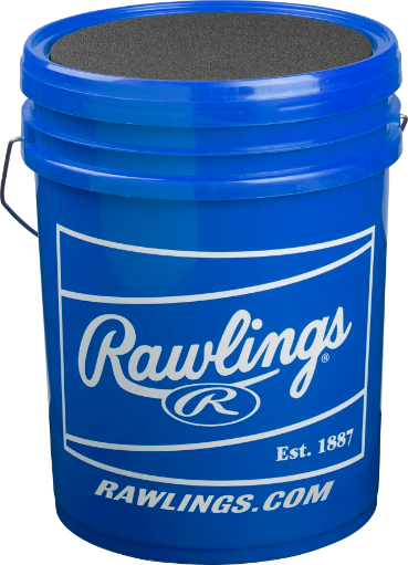 RAWLINGS 6 GALLON YOUTH RAISED SEAM BALL-BUCKET COMBO - INCLUDES 30 R100-UPY