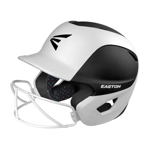 EASTON 2-TONE GHOST MATTE FASTPITCH BATTING HELMET WITH SOFTBALL MASK