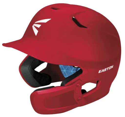 EASTON Z5 2.0 MATTE BASEBALL BATTING HELMET WITH UNIVERSAL JAW GUARD