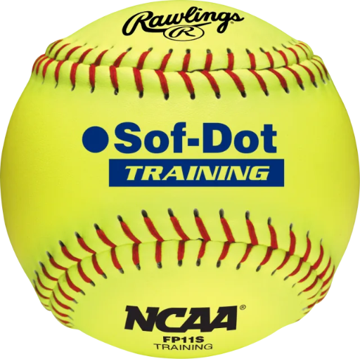 RAWLINGS 12-INCH NCAA SOFT POLY-CORE FASTPITCH TRAINING